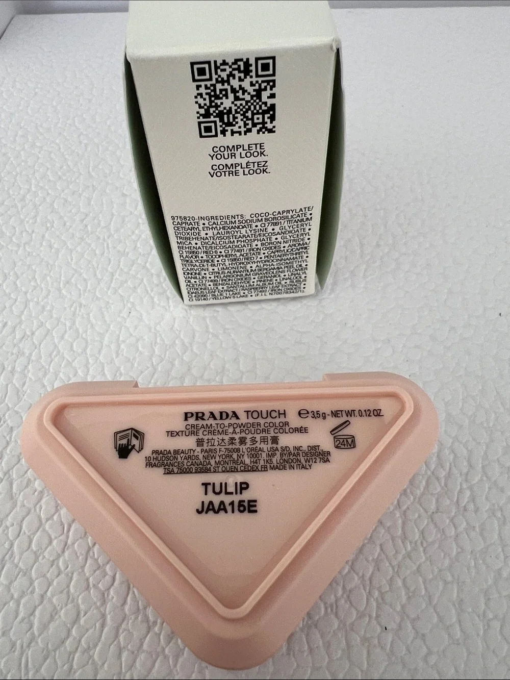 Prada Touch Cream-to-Powder Color in P75 Tulip